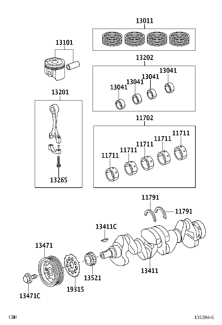 Crankshaft & Piston