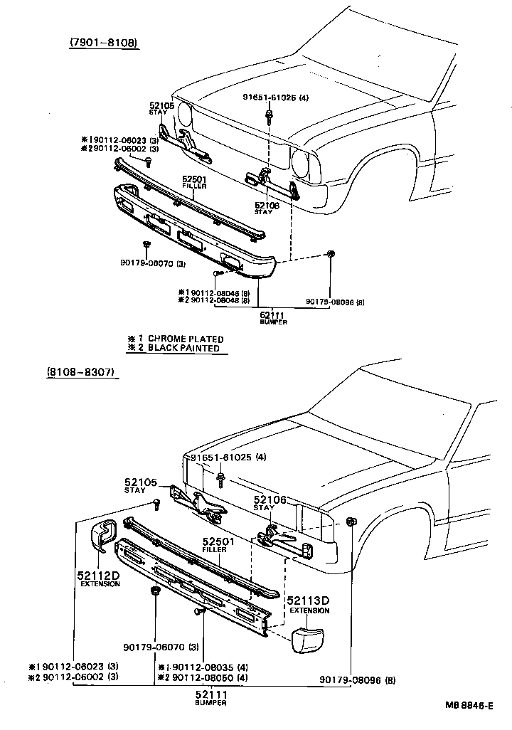 Front Bumper Bumper Stay