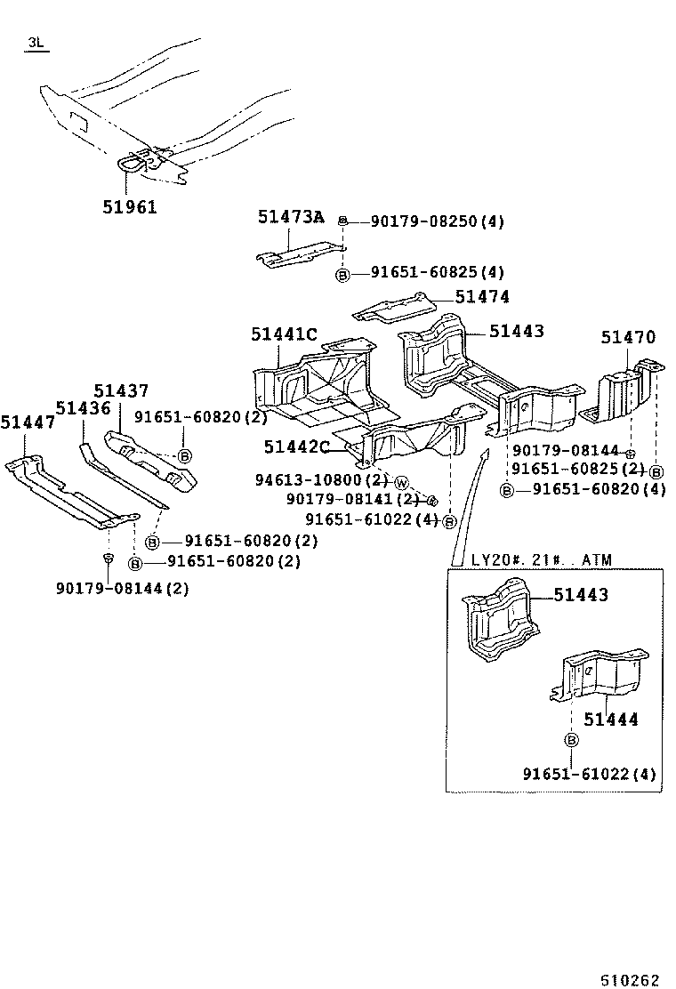 Suspension Crossmember & Under Cover