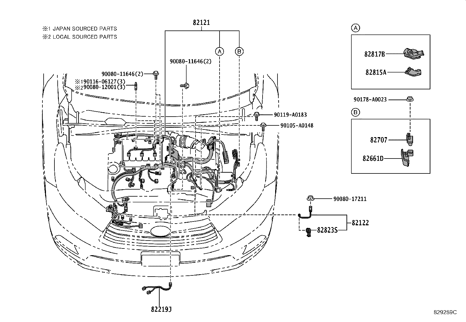 Wiring & Clamp
