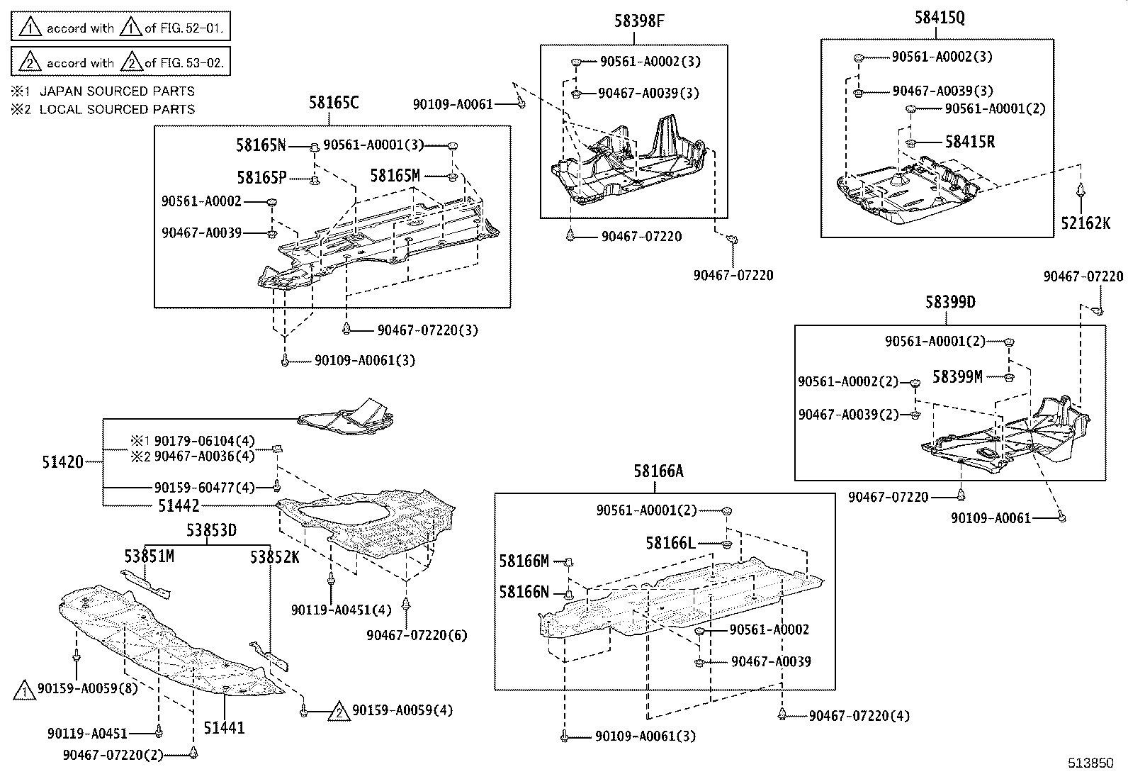 Suspension Crossmember & Under Cover