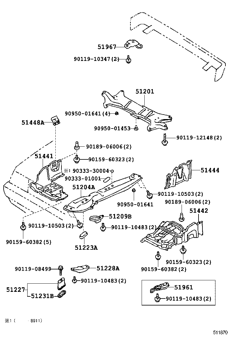 Suspension Crossmember & Under Cover