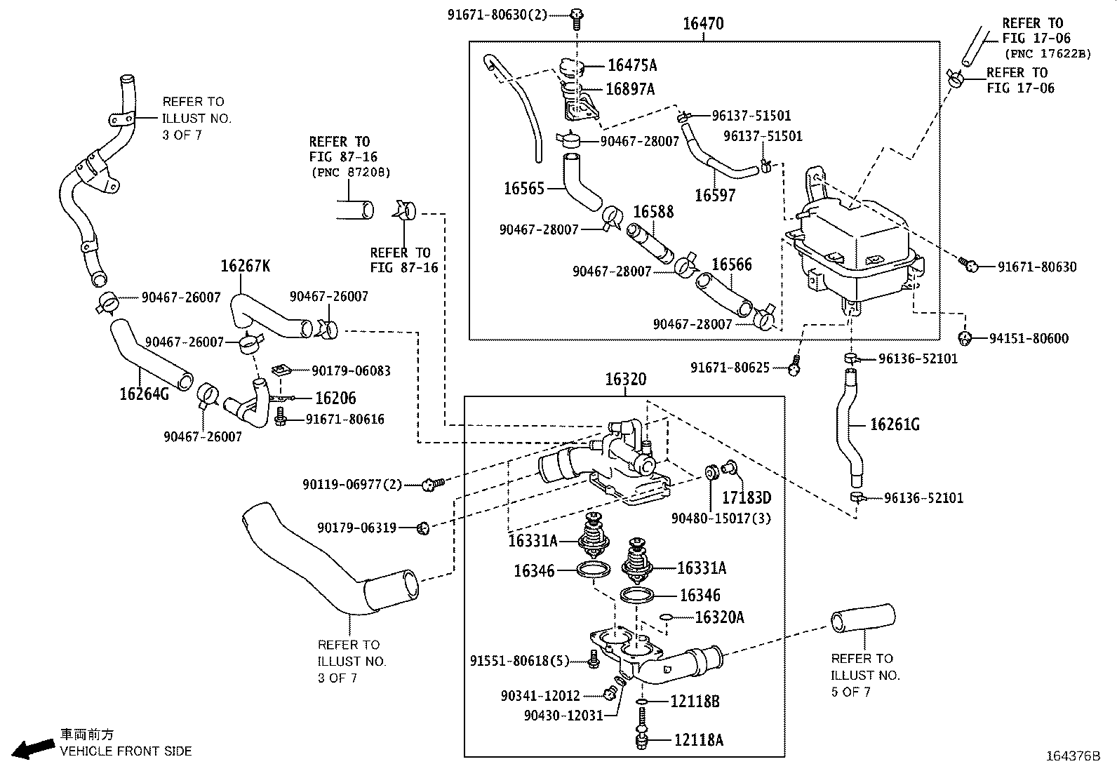 Radiator Water Outlet
