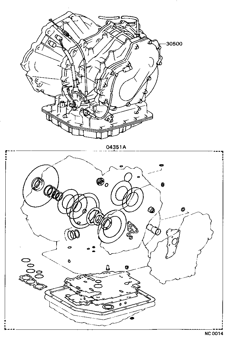 Transaxle Or Transmission Assy & Gasket Kit