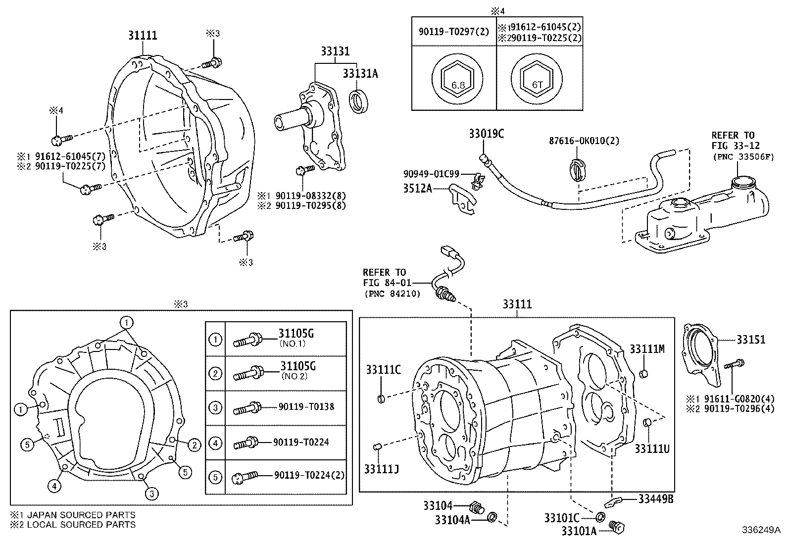 Carcasa de embrague + caja de transmisión