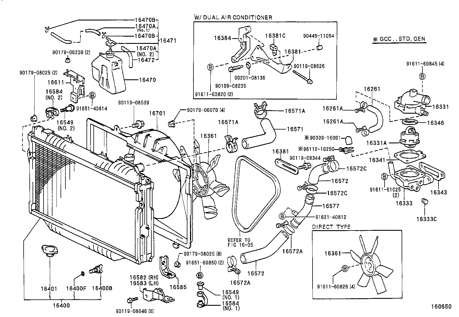 Radiator Water Outlet