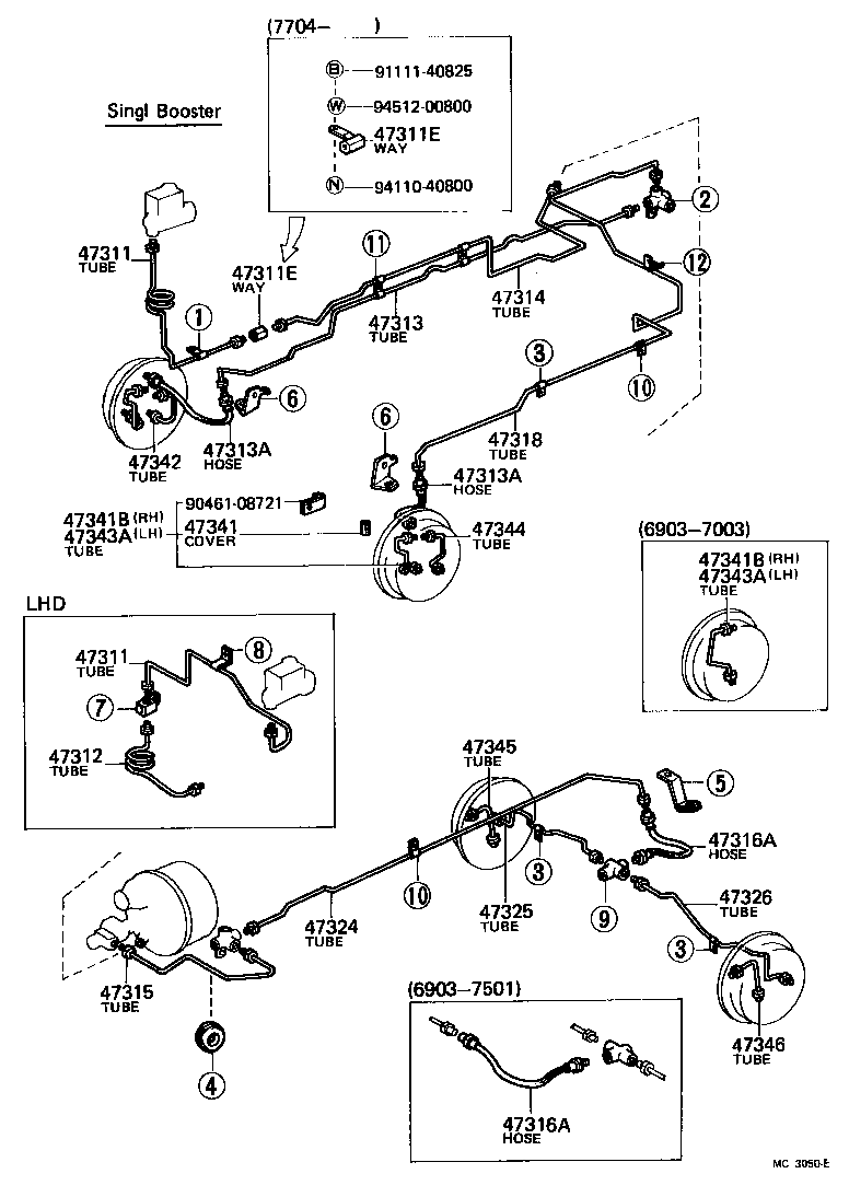 Brake Tube Clamp