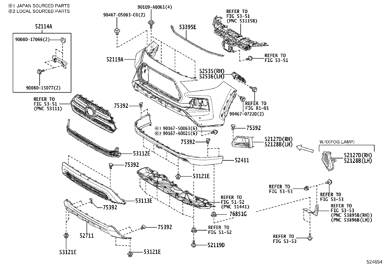 Front Bumper Bumper Stay