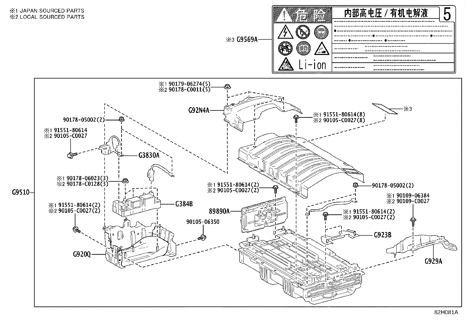 Battery Battery Cable