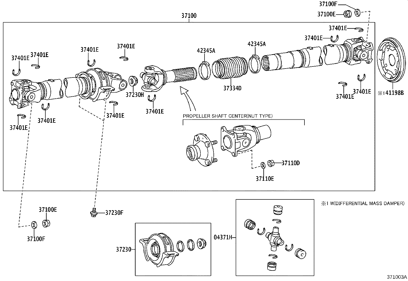 Propeller Shaft & Universal Joint