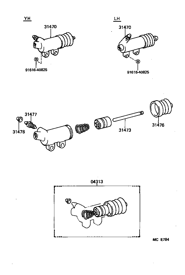 Clutch Release Cylinder