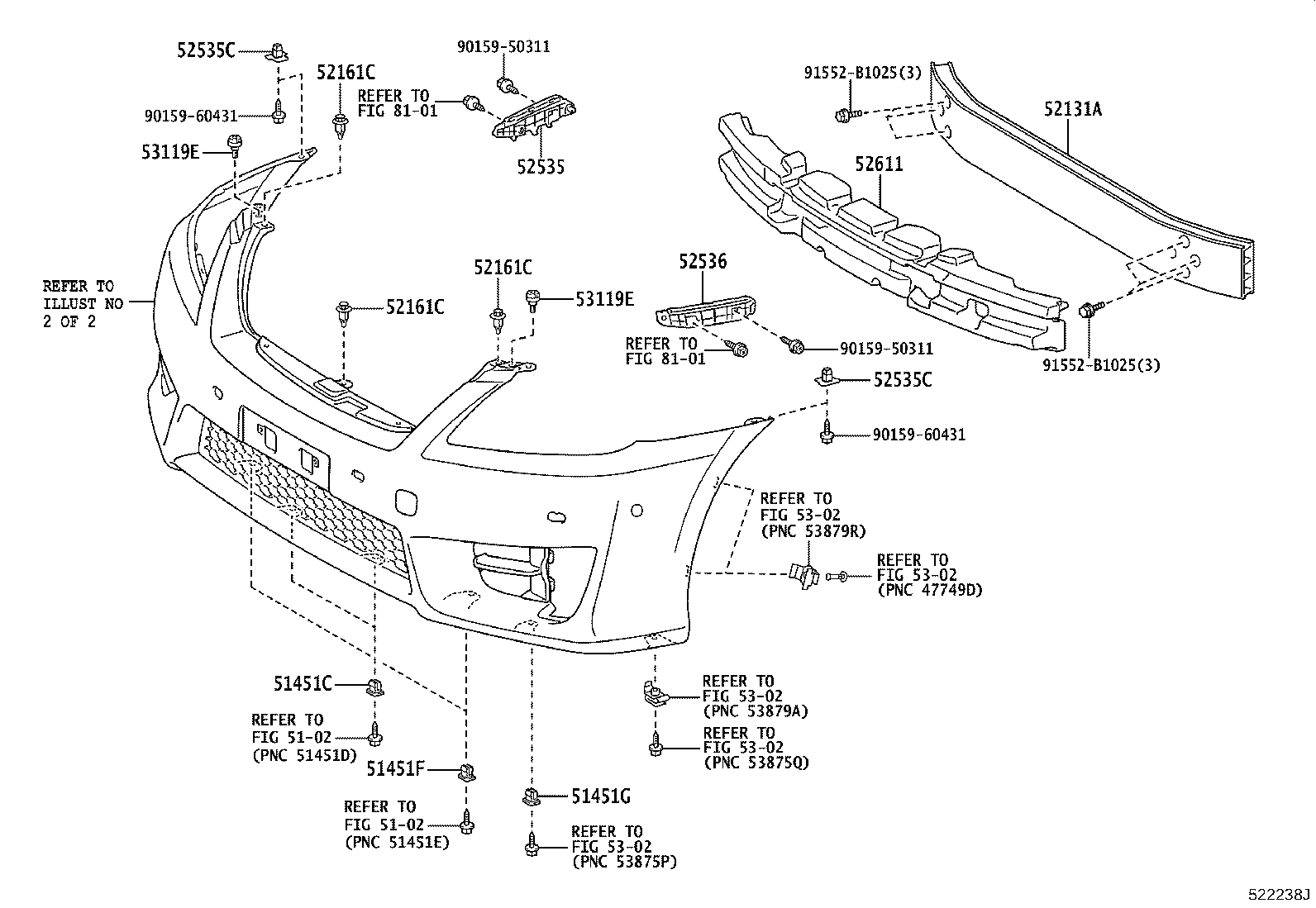 Front Bumper Bumper Stay