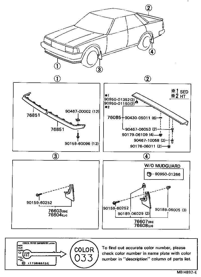 Mudguard Spoiler