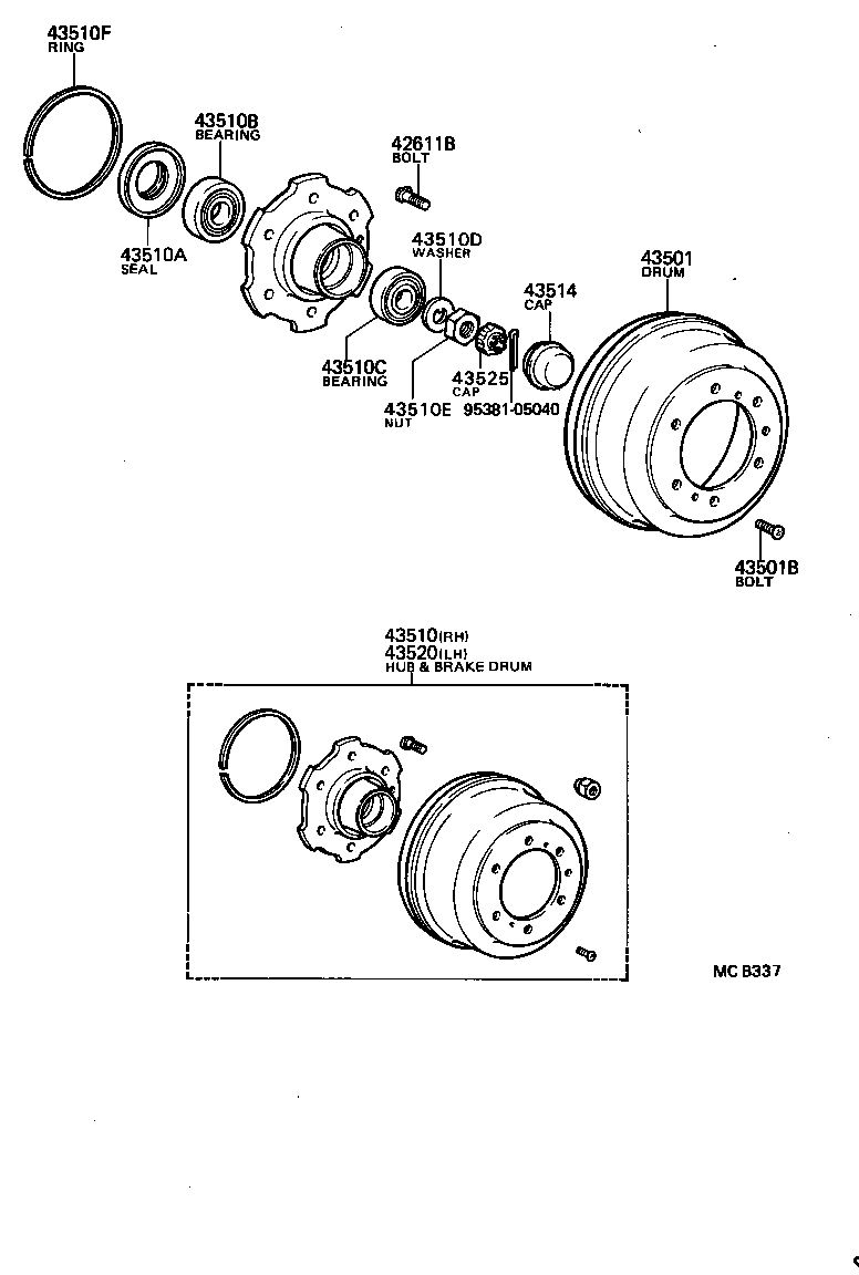 Front Axle Hub