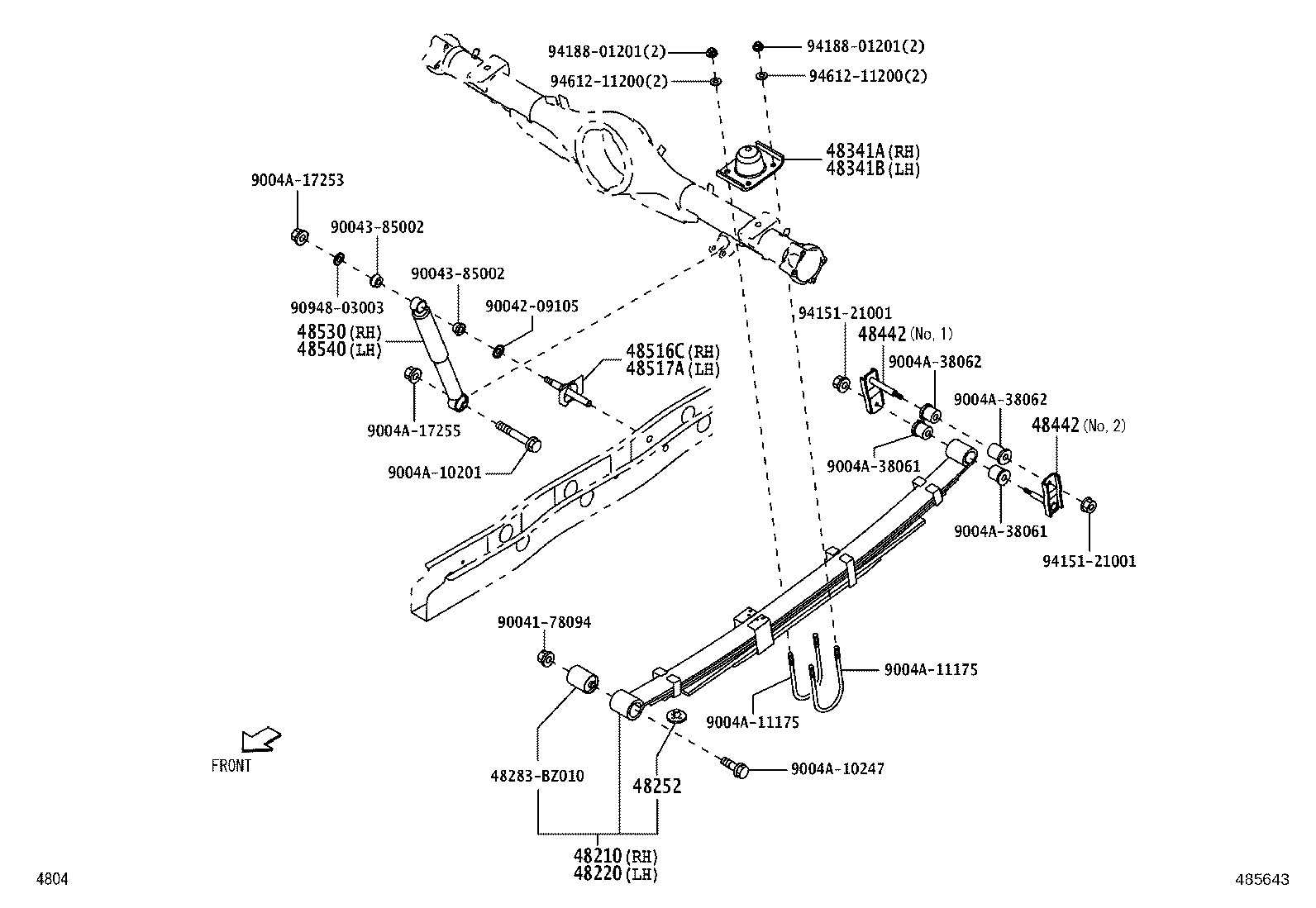 Rear Spring & Shock Absorber