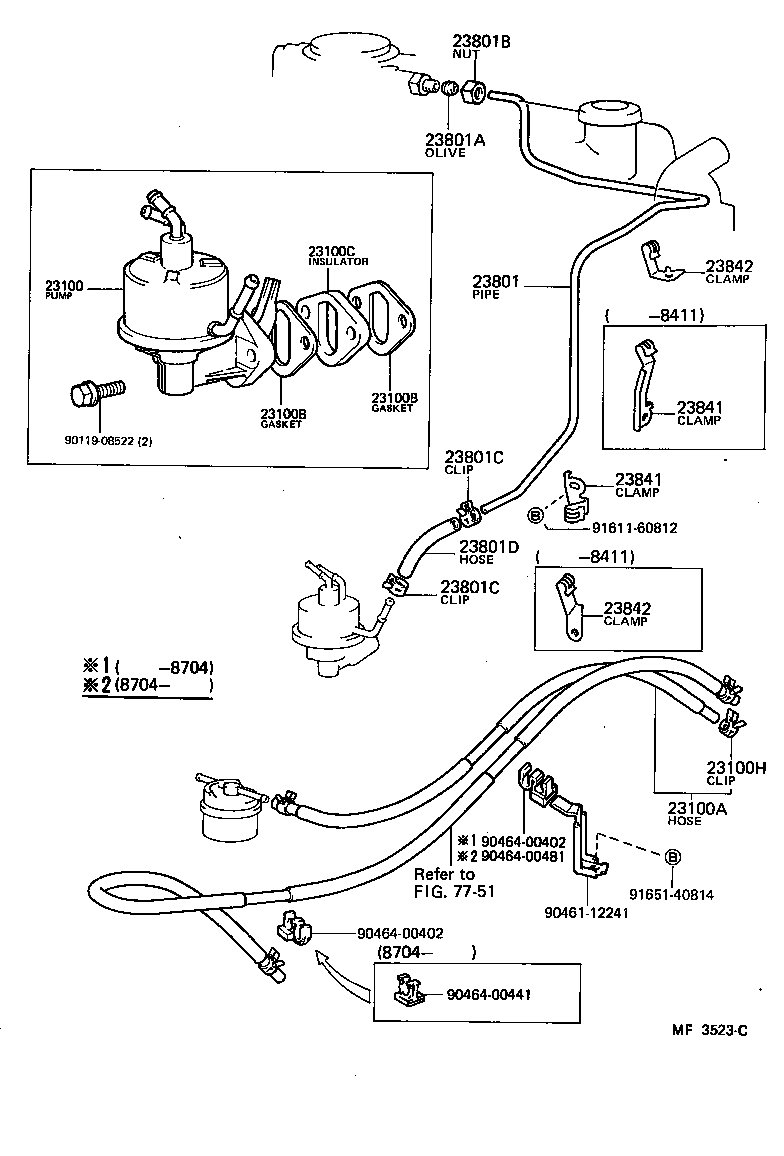 Fuel Pump & Pipe