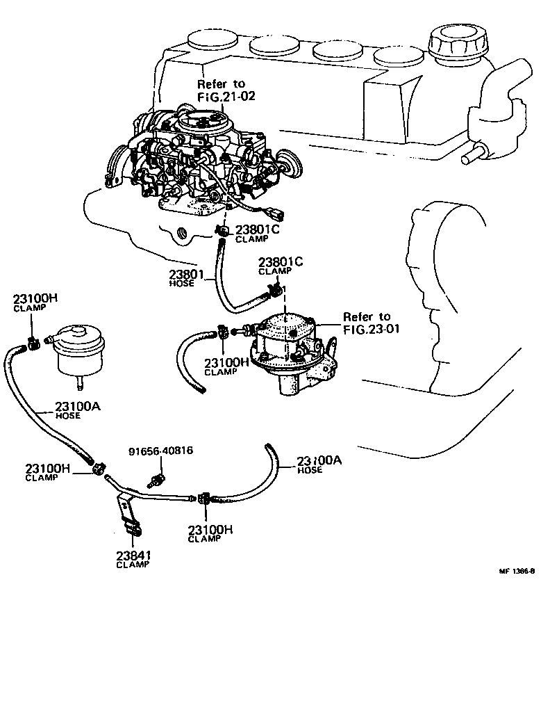Fuel Pipe Clamp