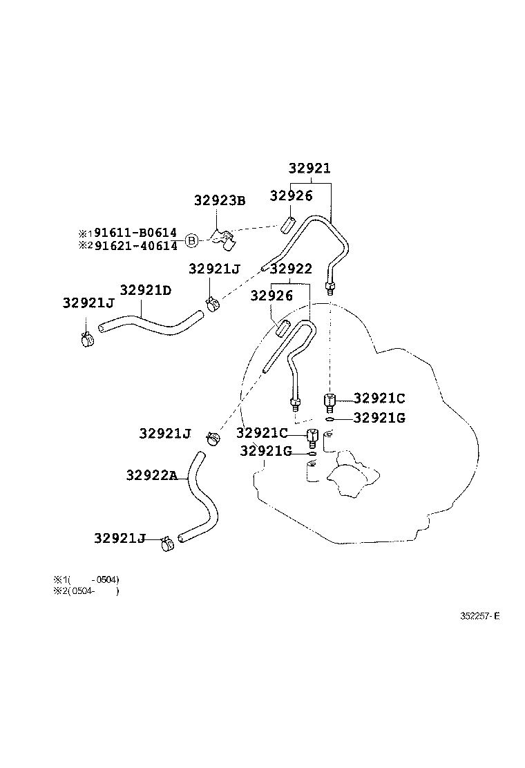 Enfriador de aceite y tubo