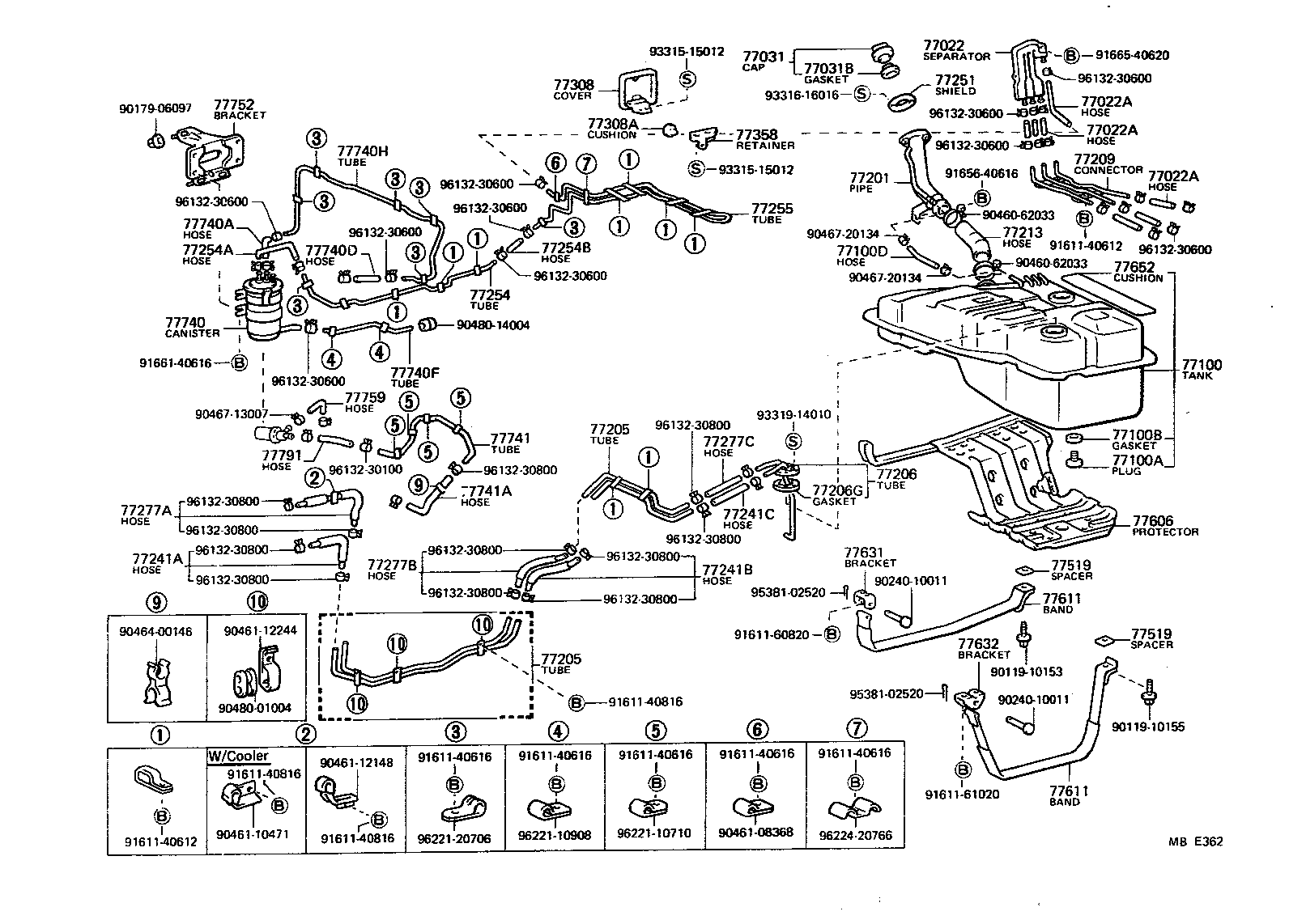 Fuel Tank & Tube