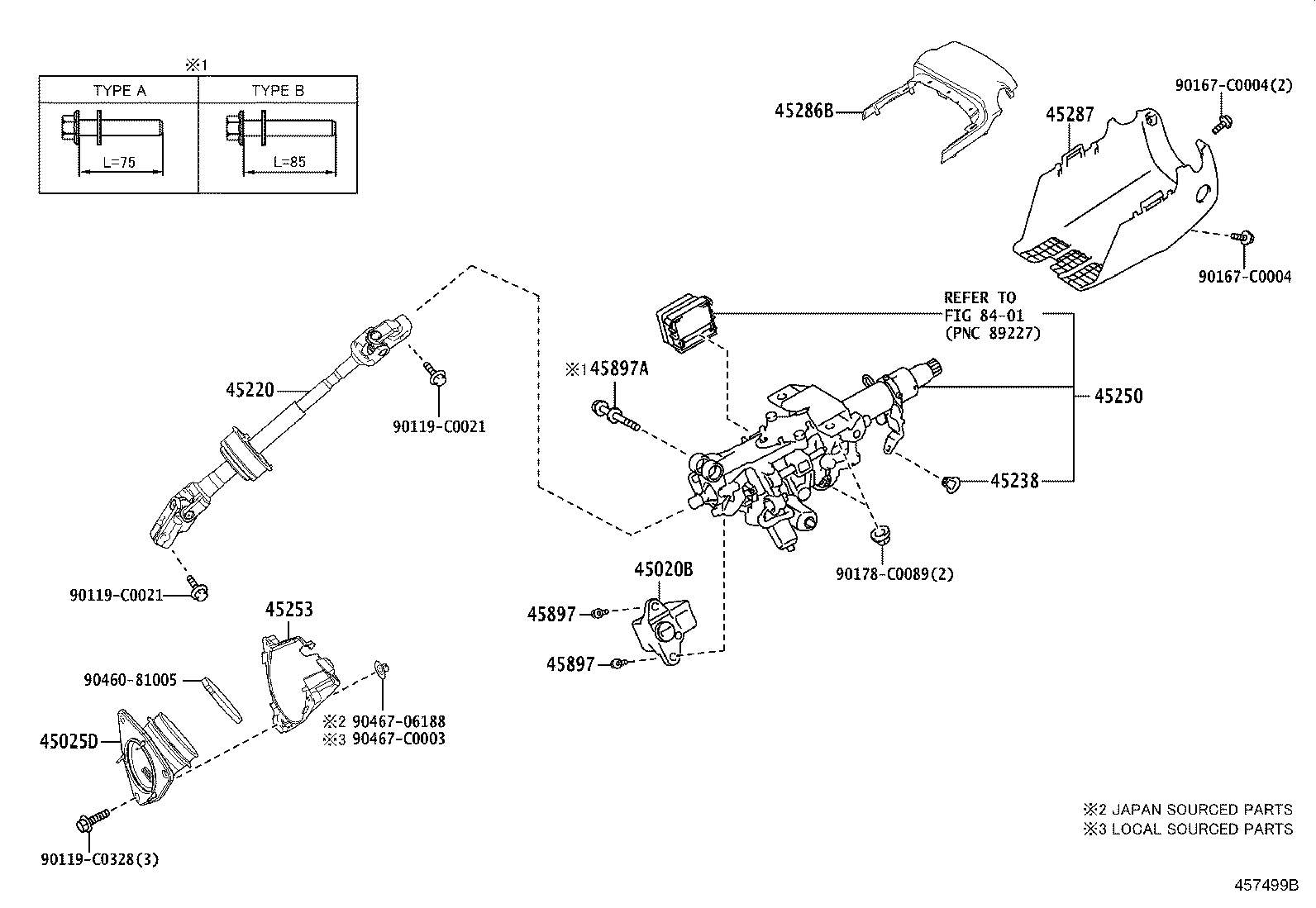 Steering Column & Shaft