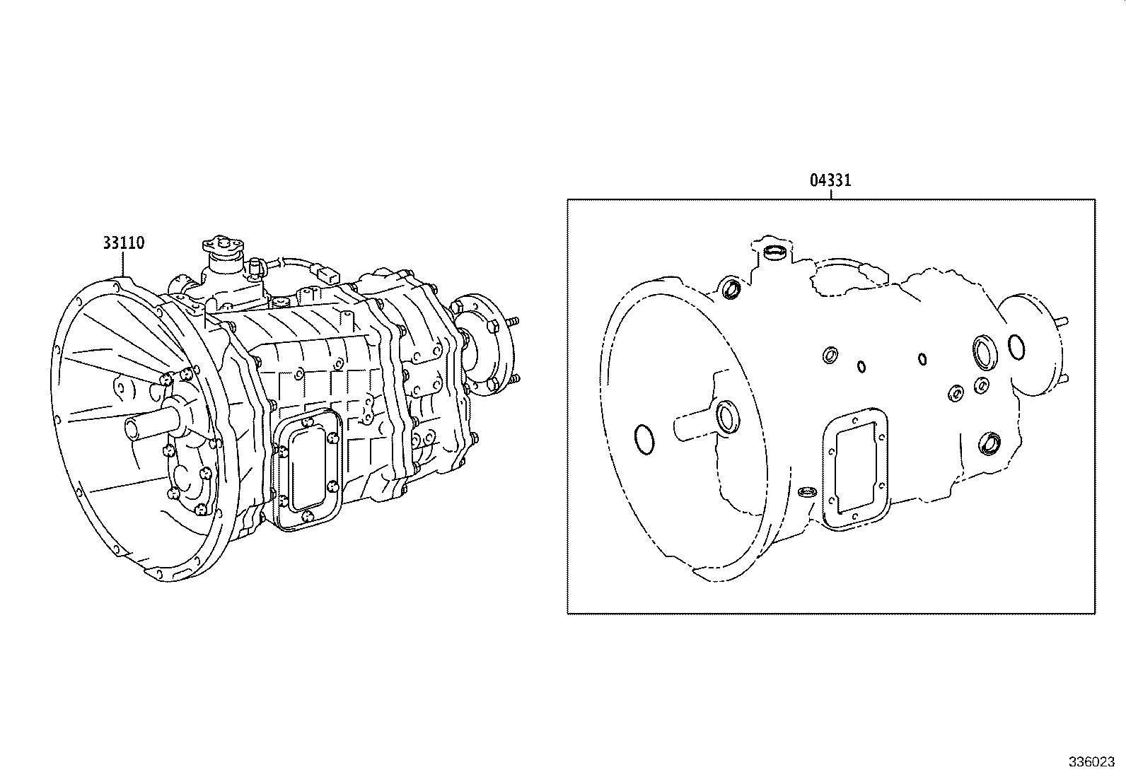 Transaxle Or Transmission Assy & Gasket Kit