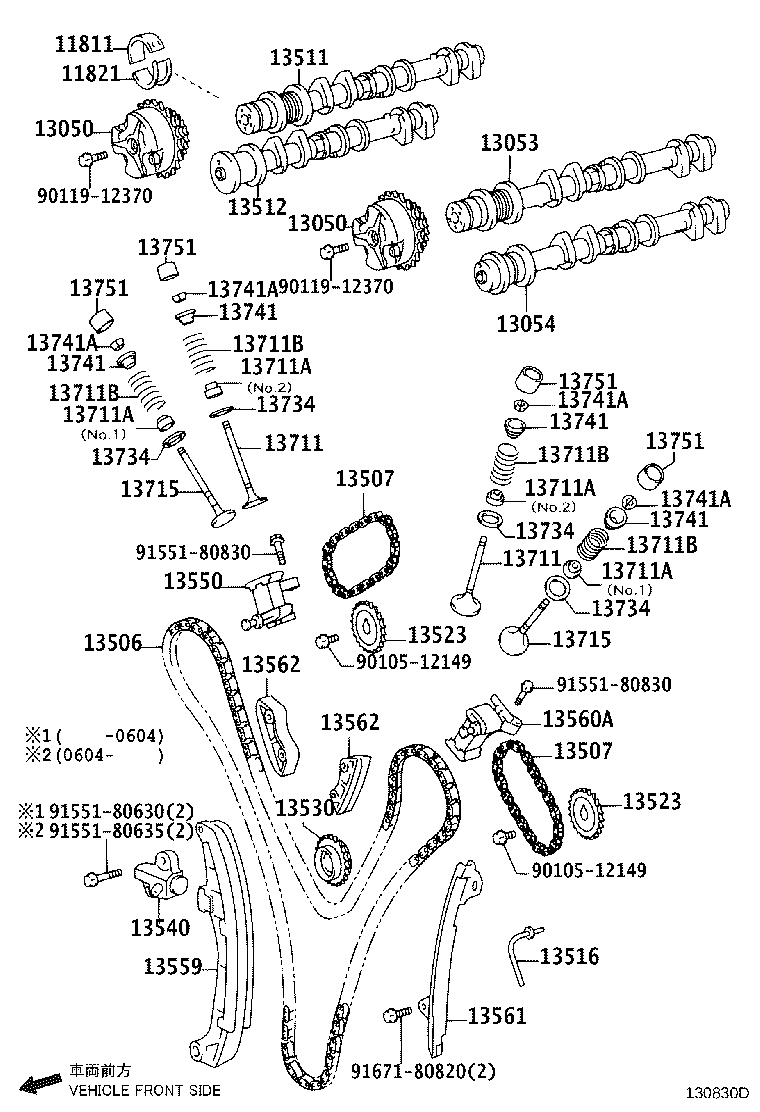 Camshaft & Valve