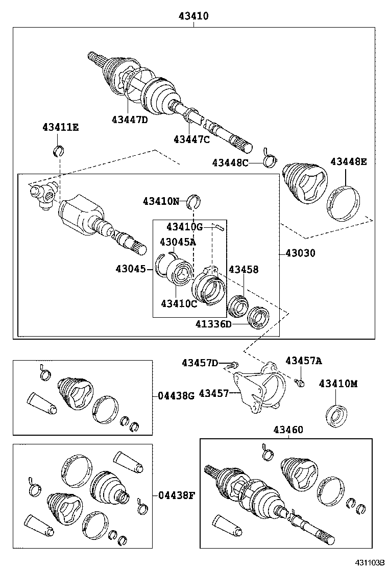 Front Drive Shaft