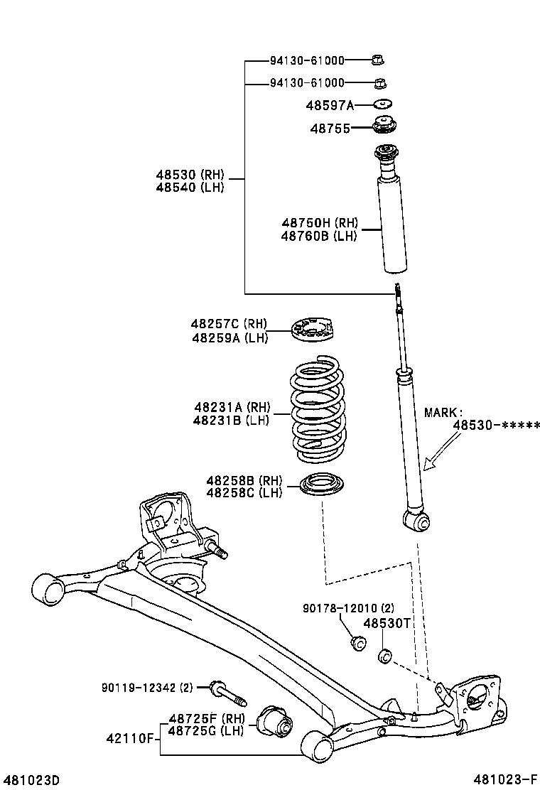 Rear Spring & Shock Absorber