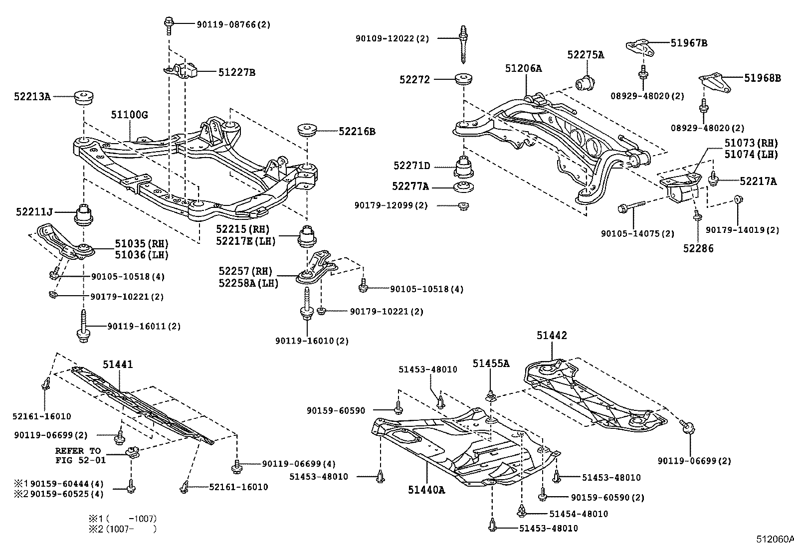 Suspension Crossmember & Under Cover