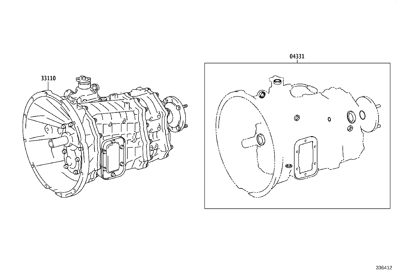Transaxle Or Transmission Assy & Gasket Kit