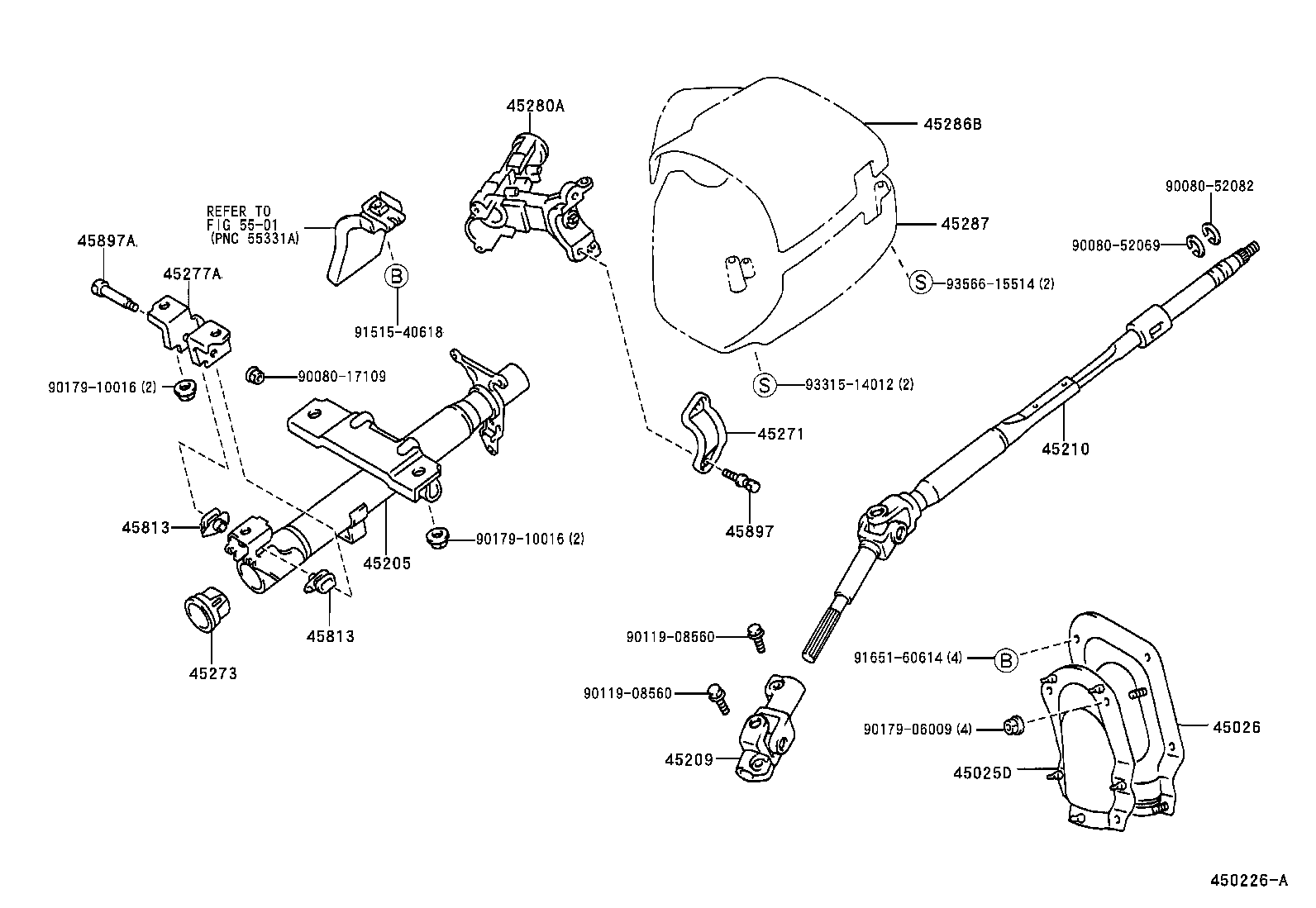 Steering Column & Shaft