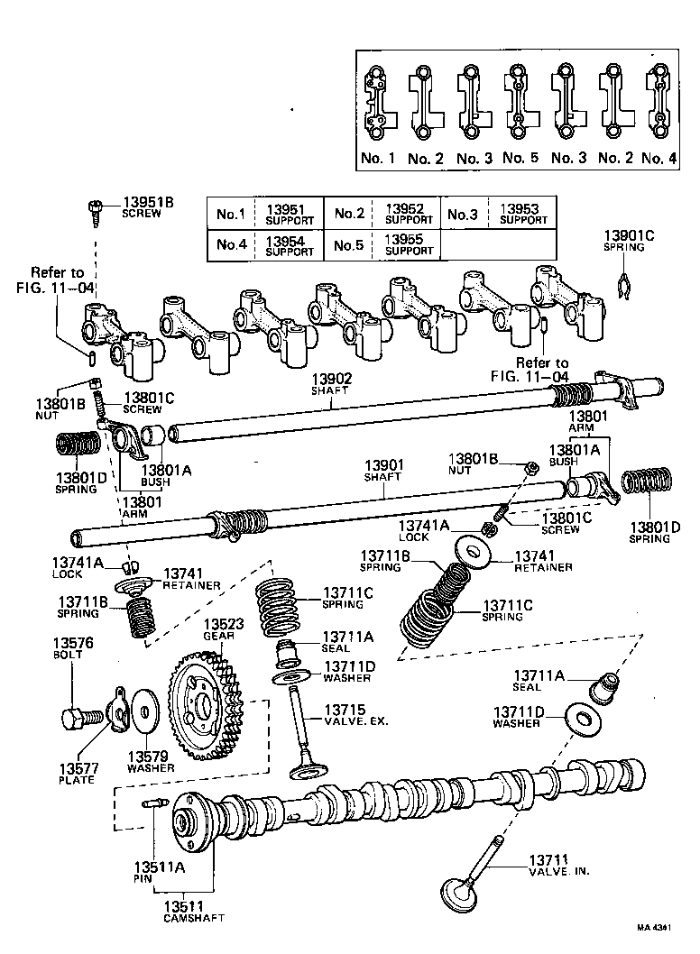 Camshaft & Valve