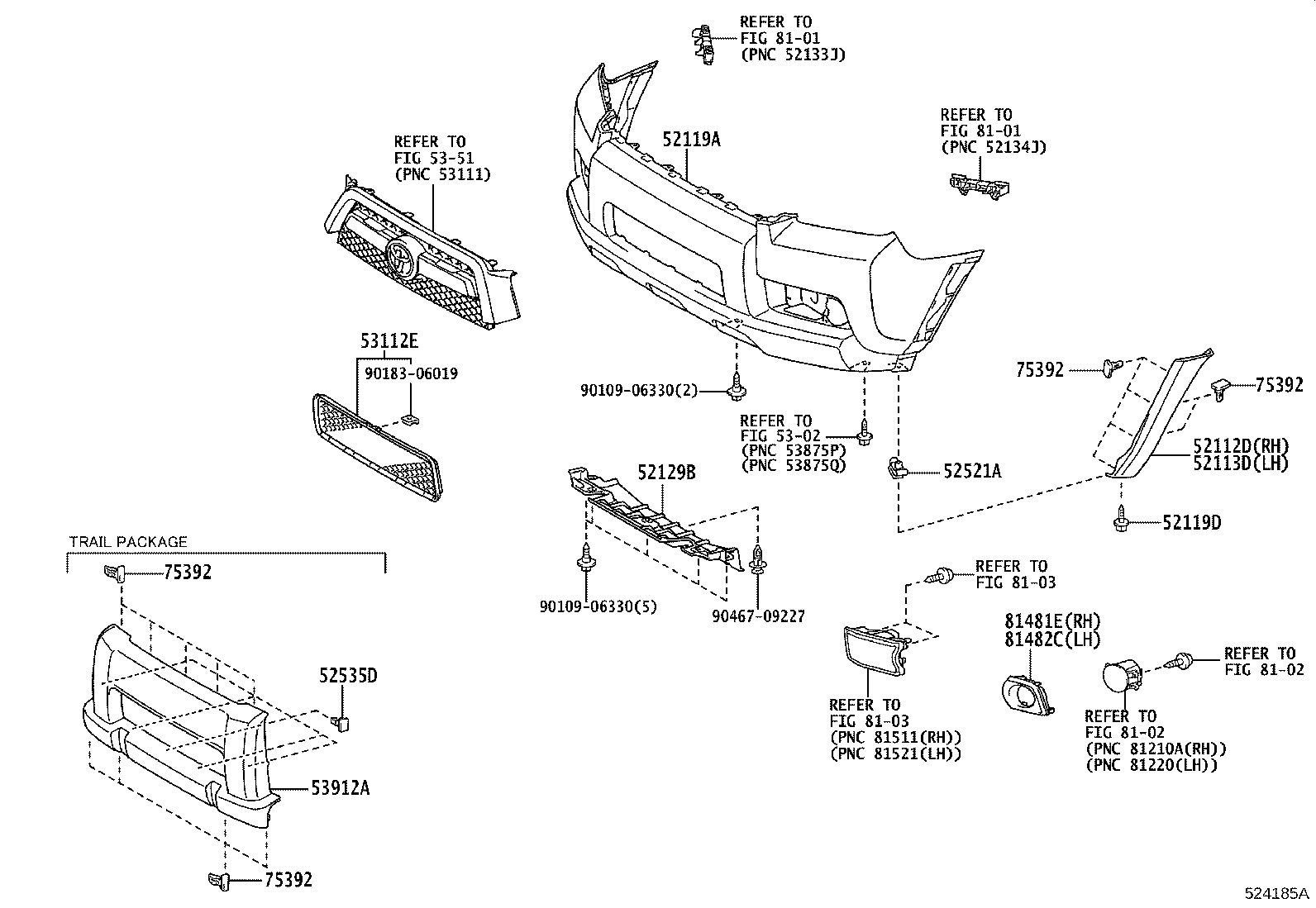 Front Bumper Bumper Stay