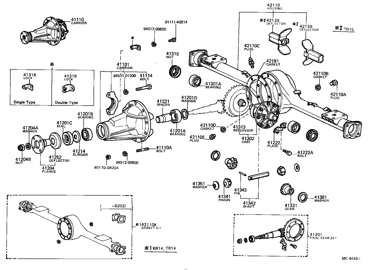 Rear Axle Housing Differential