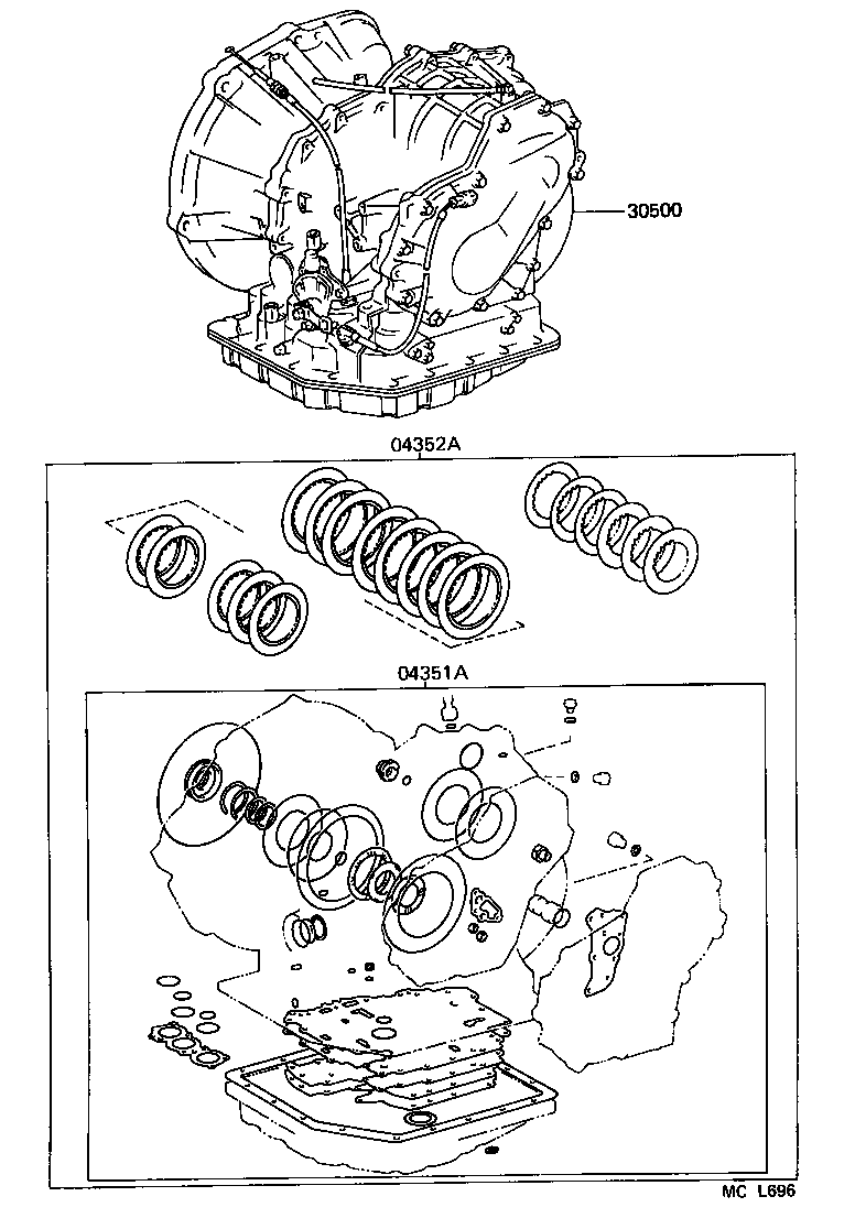 Transaxle Or Transmission Assy & Gasket Kit