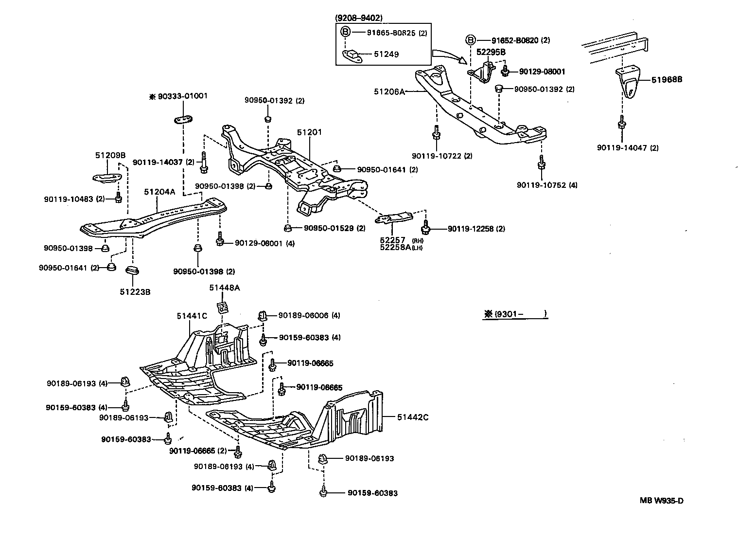 Suspension Crossmember & Under Cover