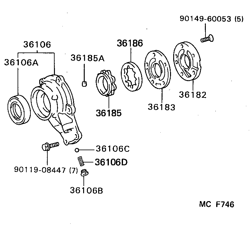 Transfer Oil Pump