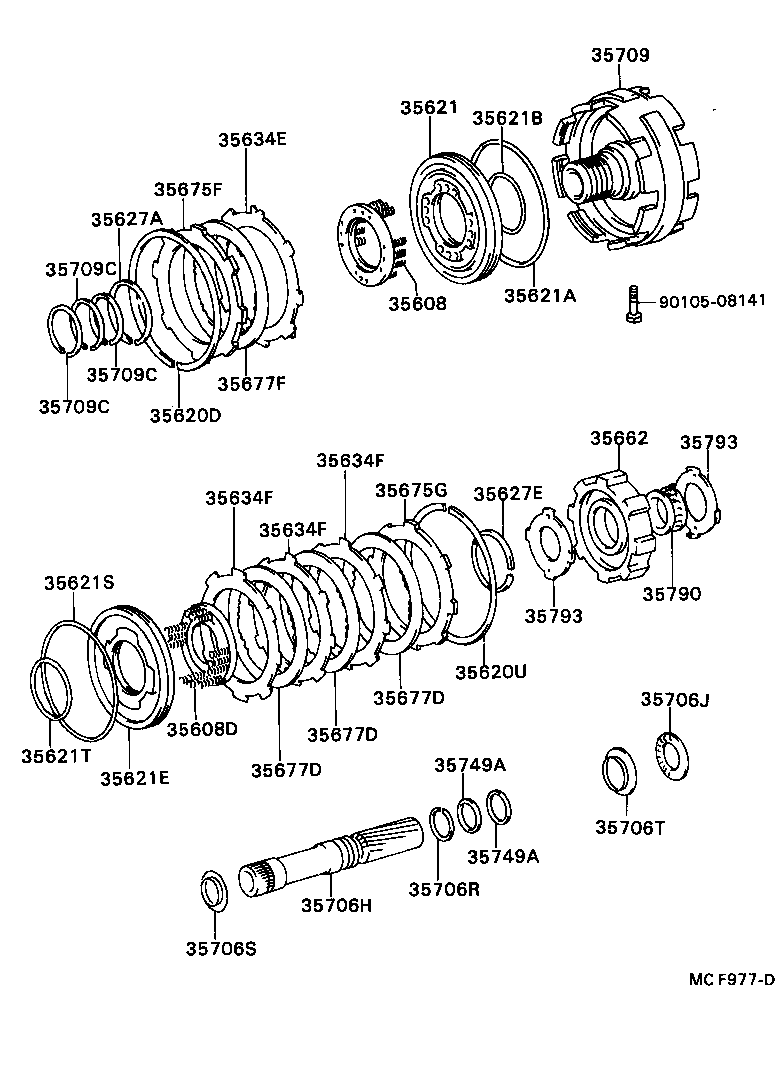 Center Support Planetary Sun Gear