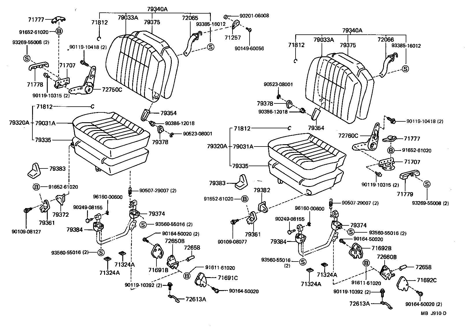 Seat & Seat Track