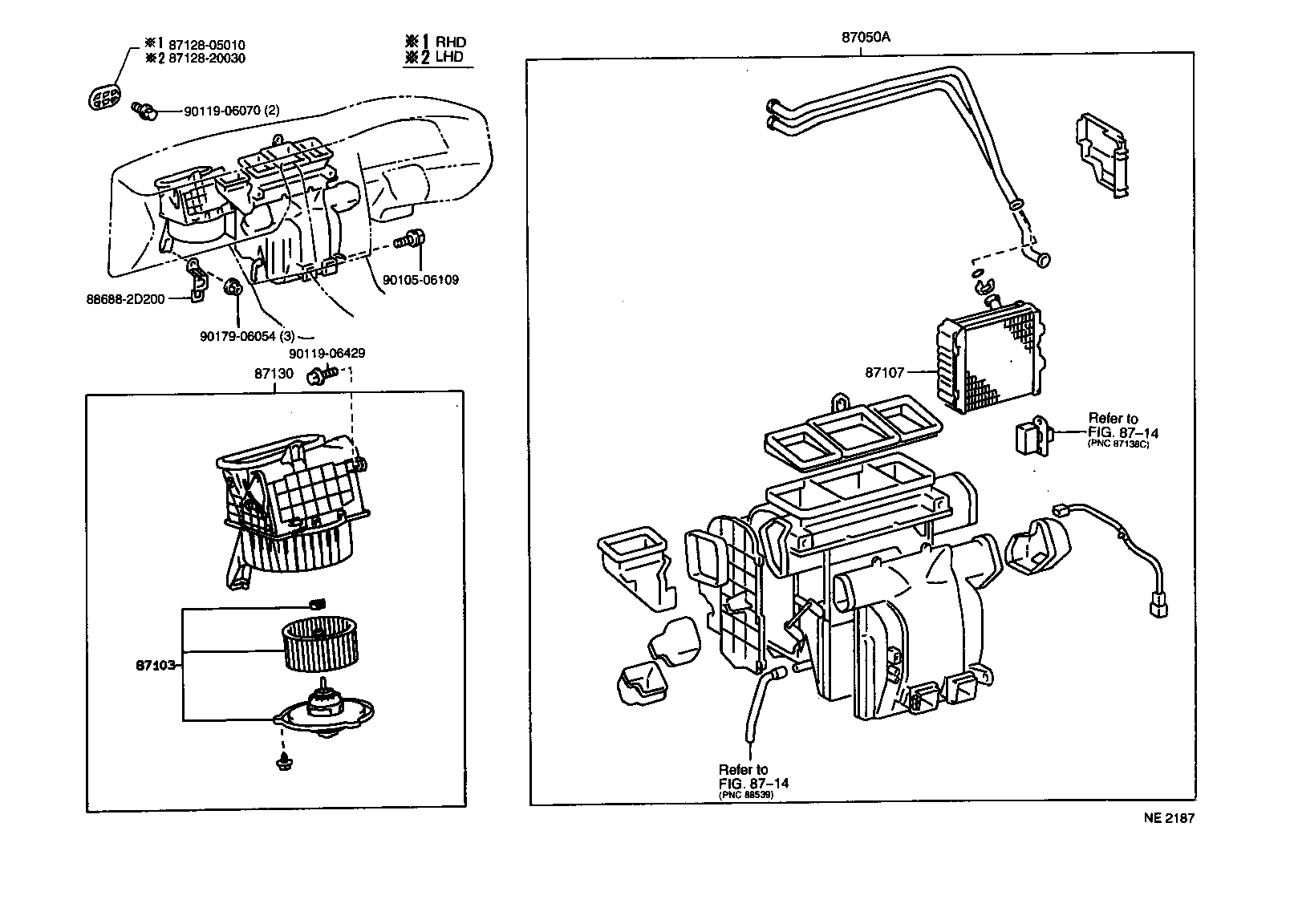 Heating Air Conditioning Heater Unit Blower