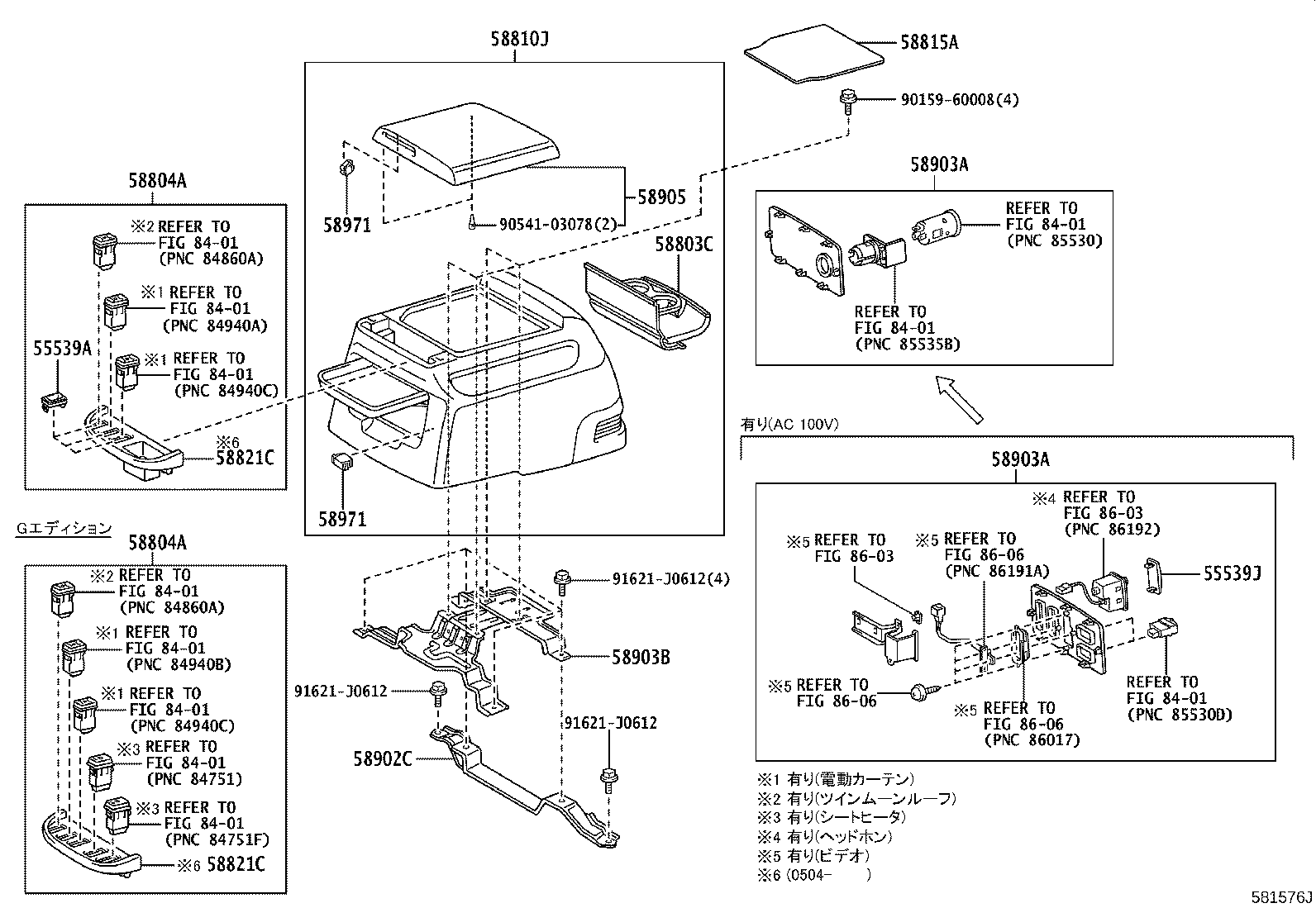 Console Box & Bracket
