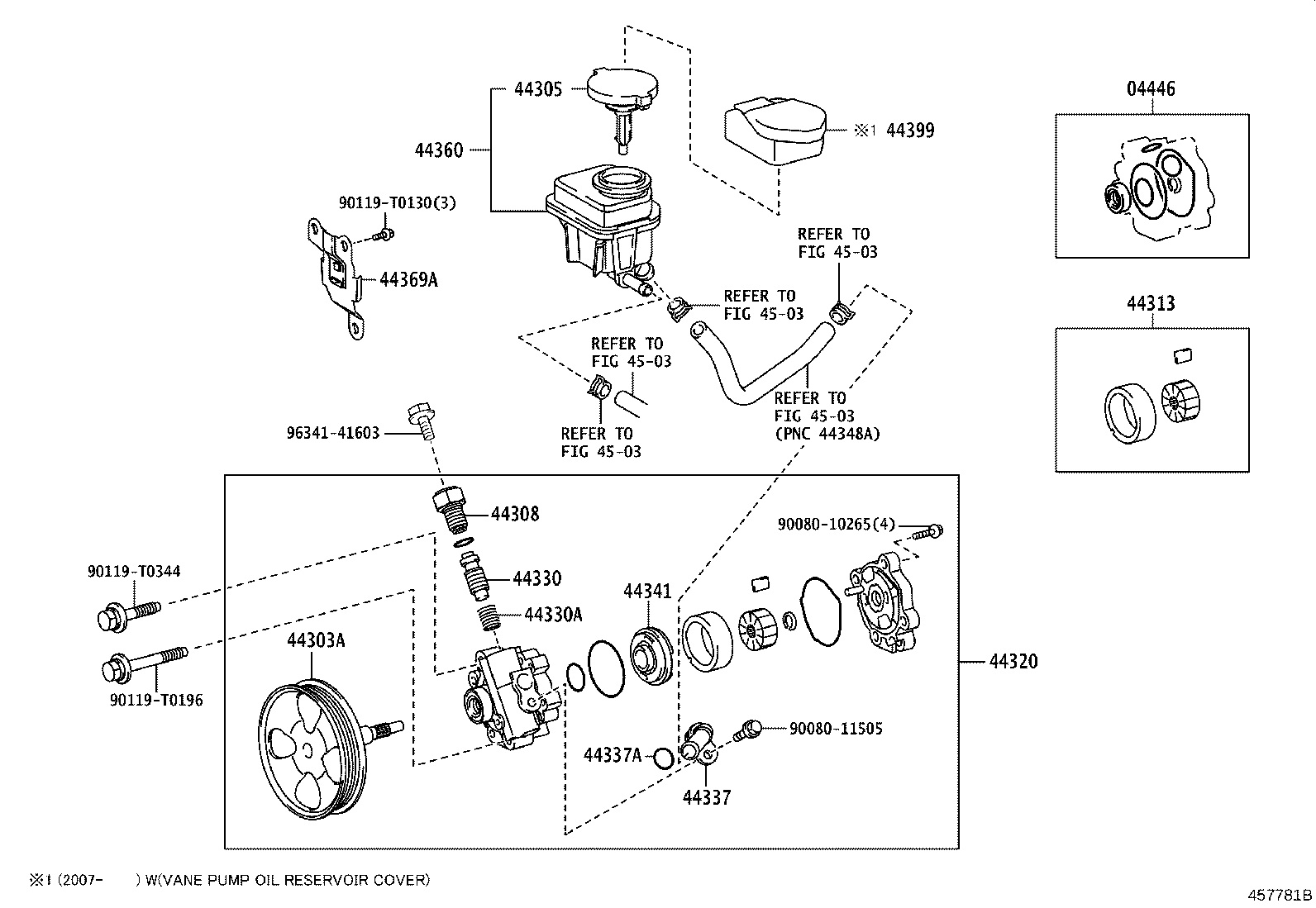 Vane Pump & Reservoir