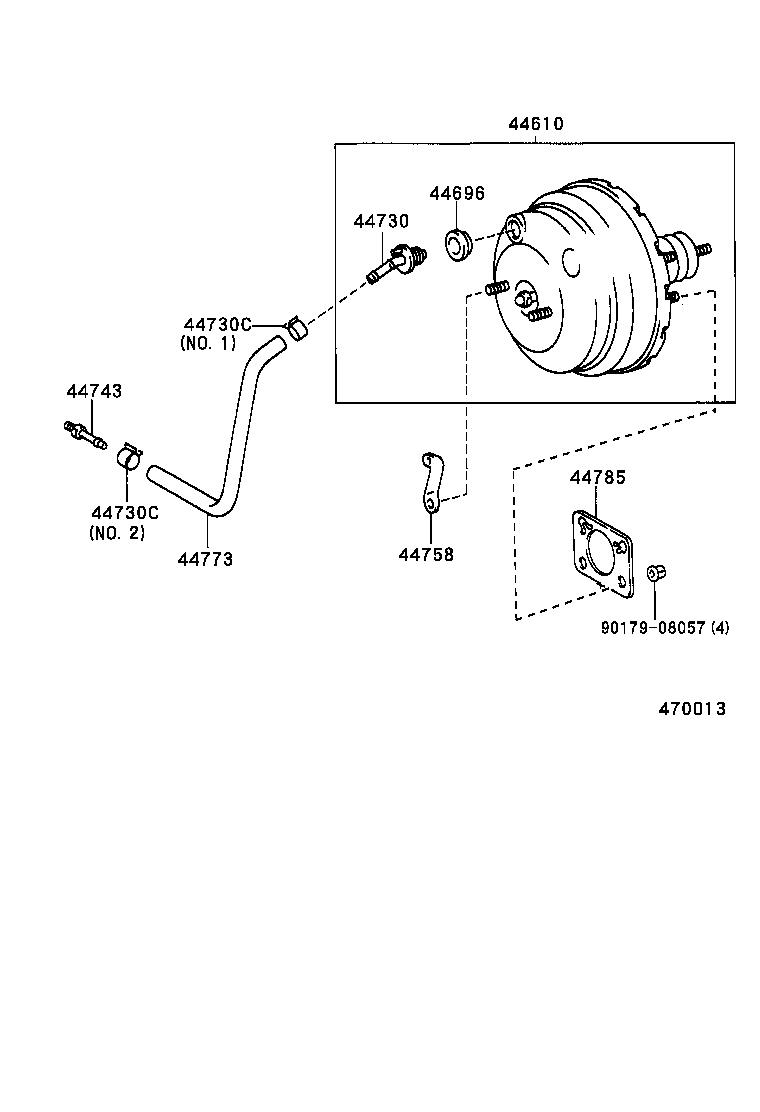 Brake Booster & Vacuum Tube