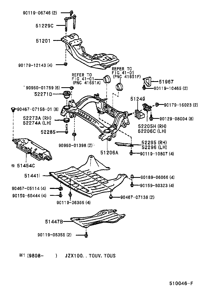Suspension Crossmember & Under Cover