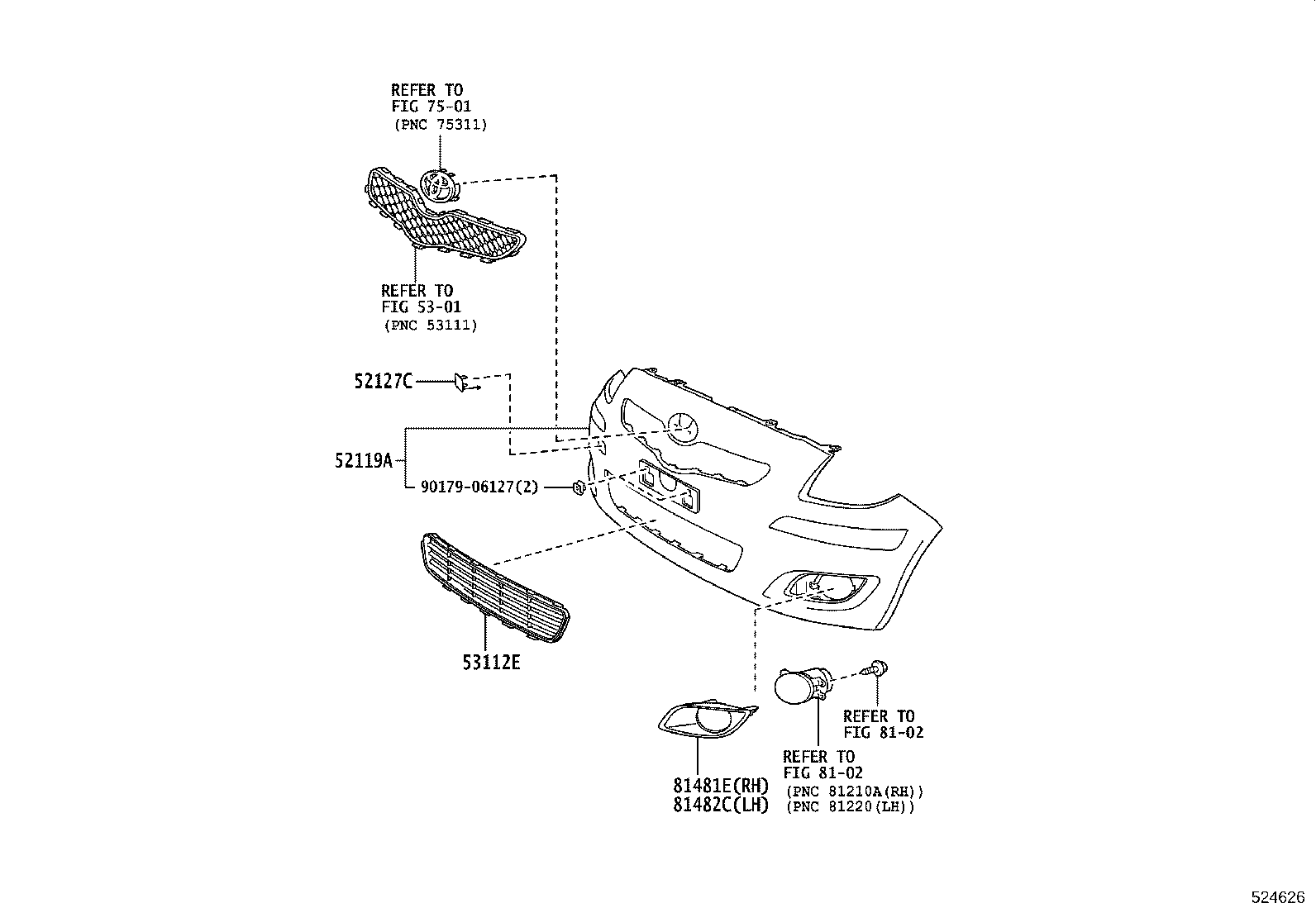 Front Bumper Bumper Stay