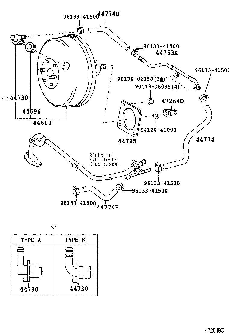 Brake Booster & Vacuum Tube