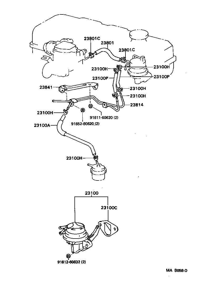 Fuel Pump & Pipe