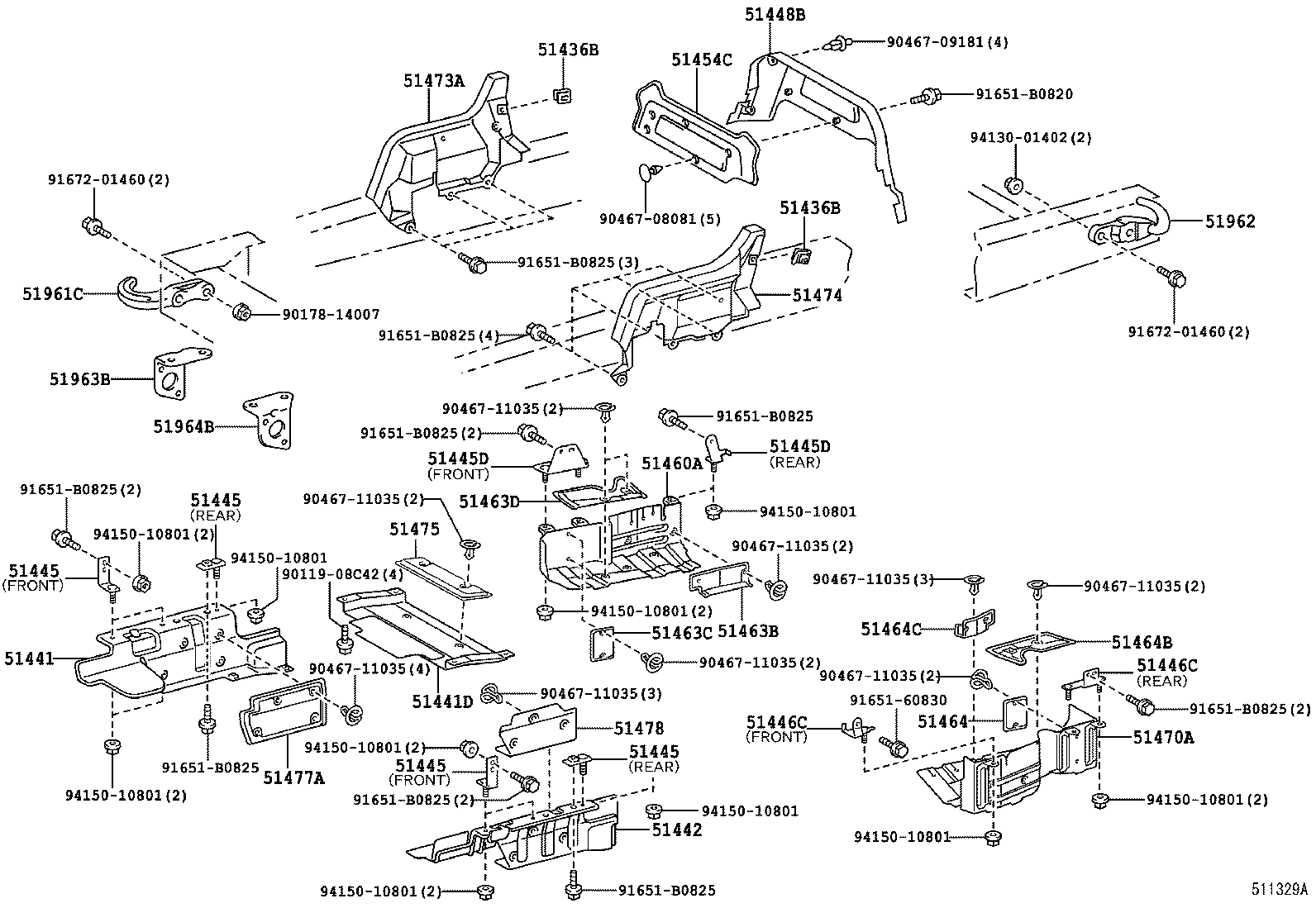 Suspension Crossmember & Under Cover