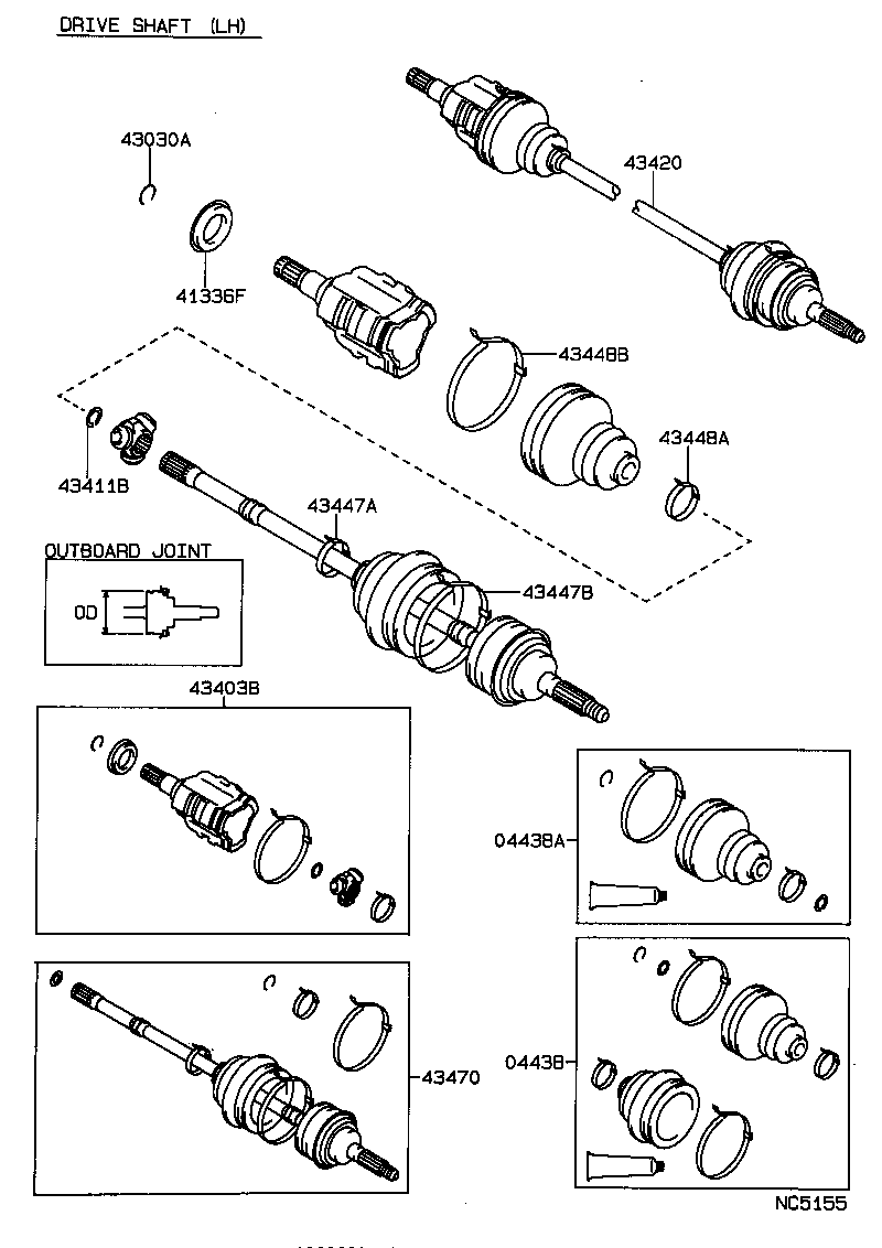 Front Drive Shaft
