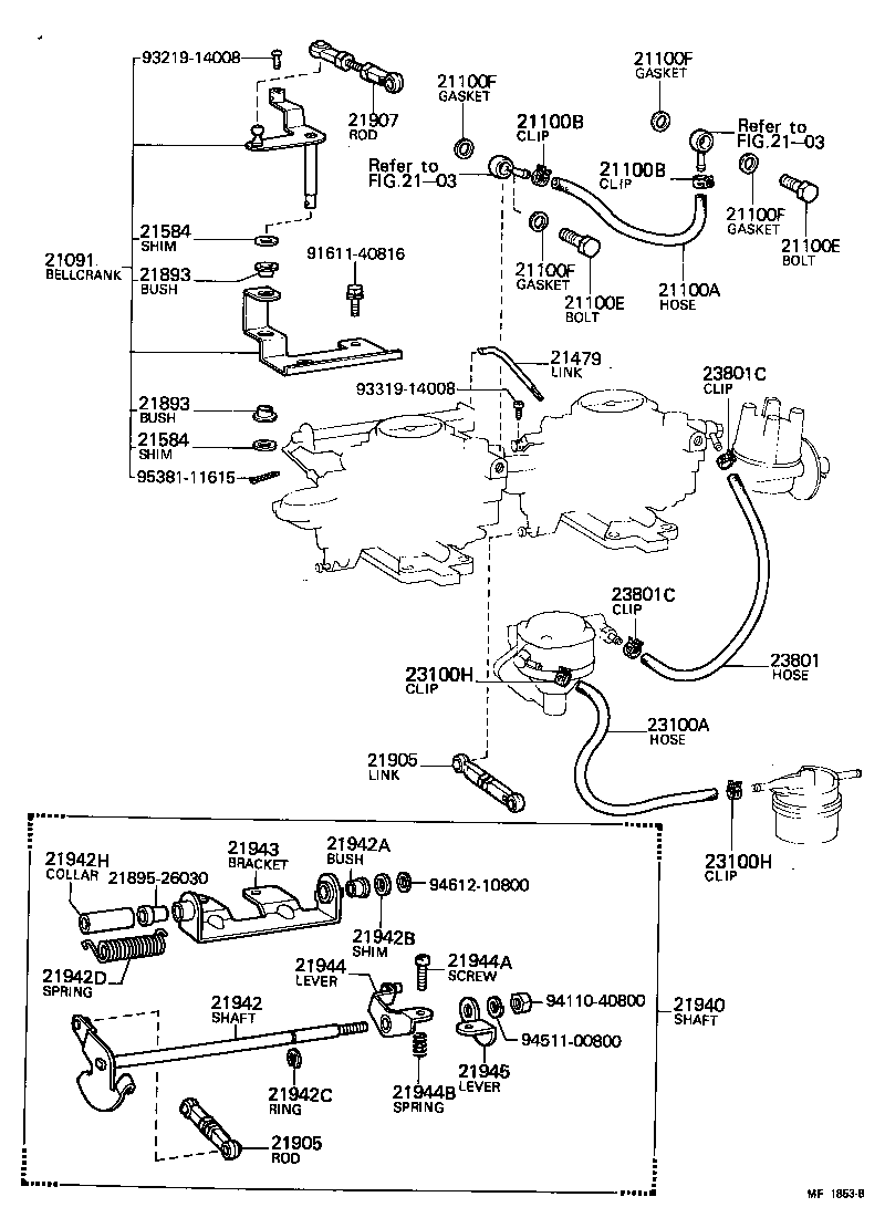 Fuel Pipe Clamp